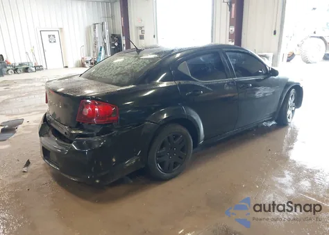 2013 Dodge Avenger Se из США, поврежденный, VIN 1C3CDZAB3DN623101